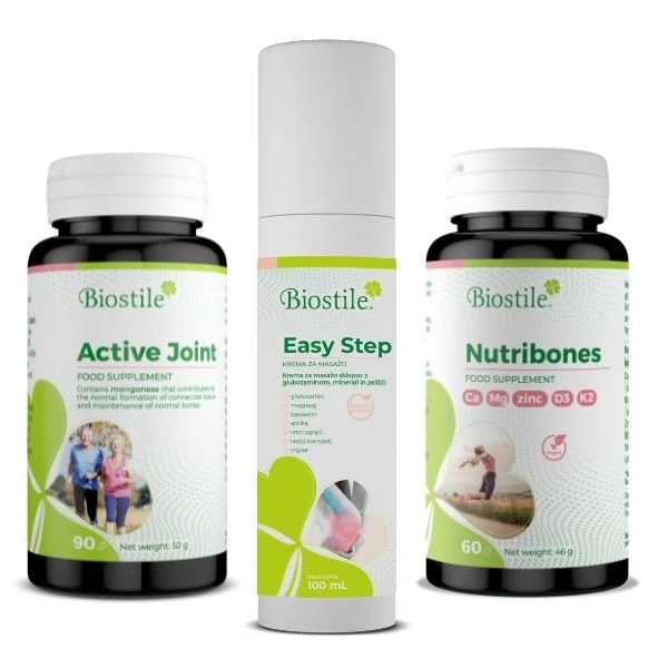 Active joint + Nutribones + Easy step 100 ml (-20%)