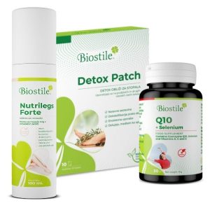 Q10+Selenium + Detox Patch + Nutrilegs forte