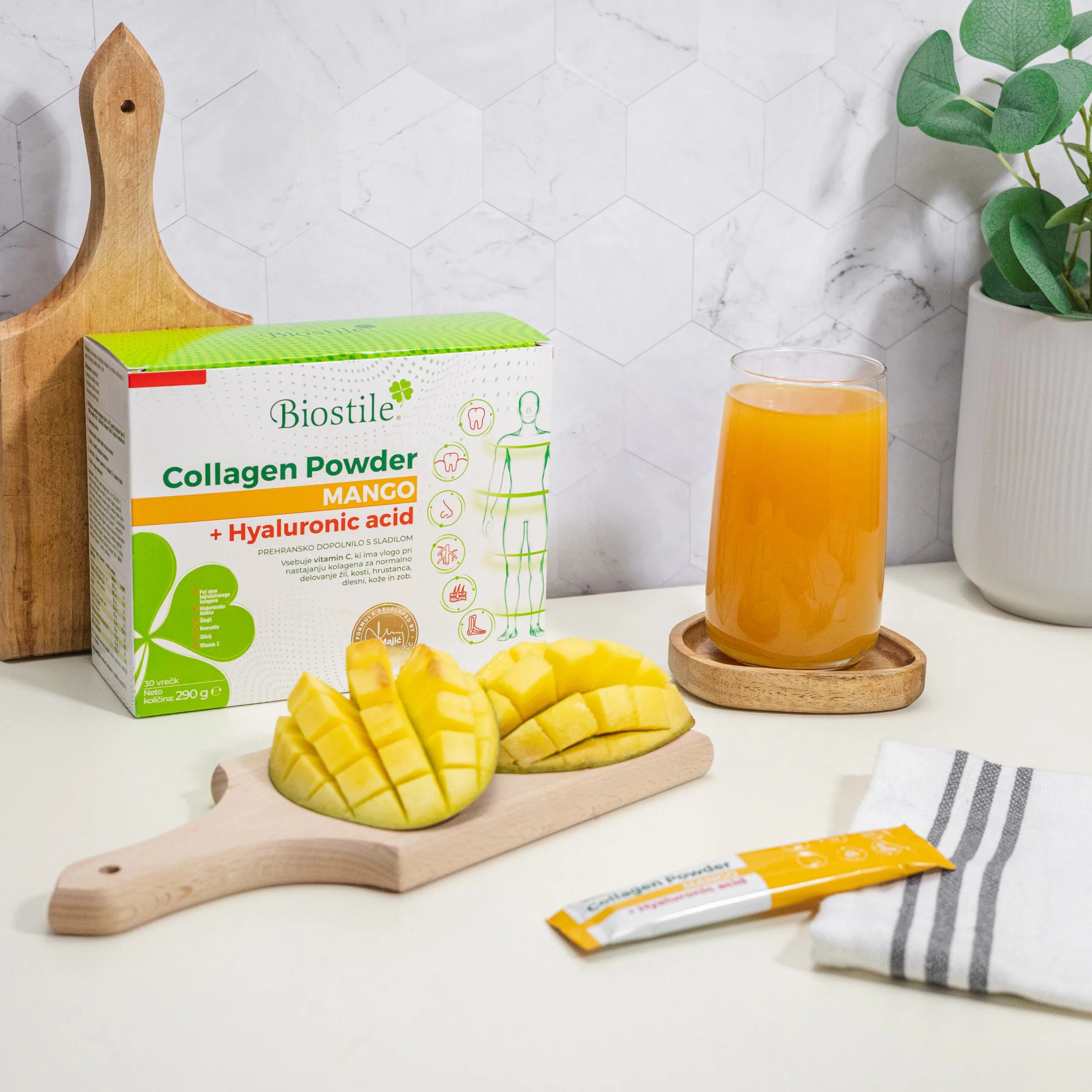 Collagen Powder Blend + Hyaluronic acid