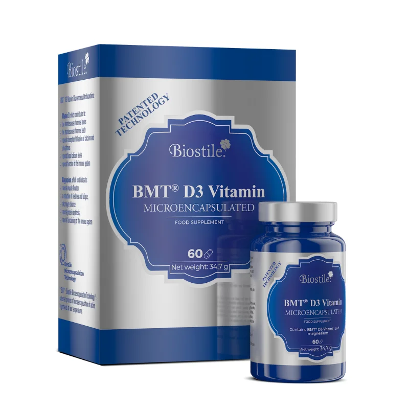 BMT® Vitamin D3 Microencapsulated, 60 capsule
