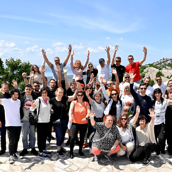 Campo Biostile 2025 a Zaton – il team riunito