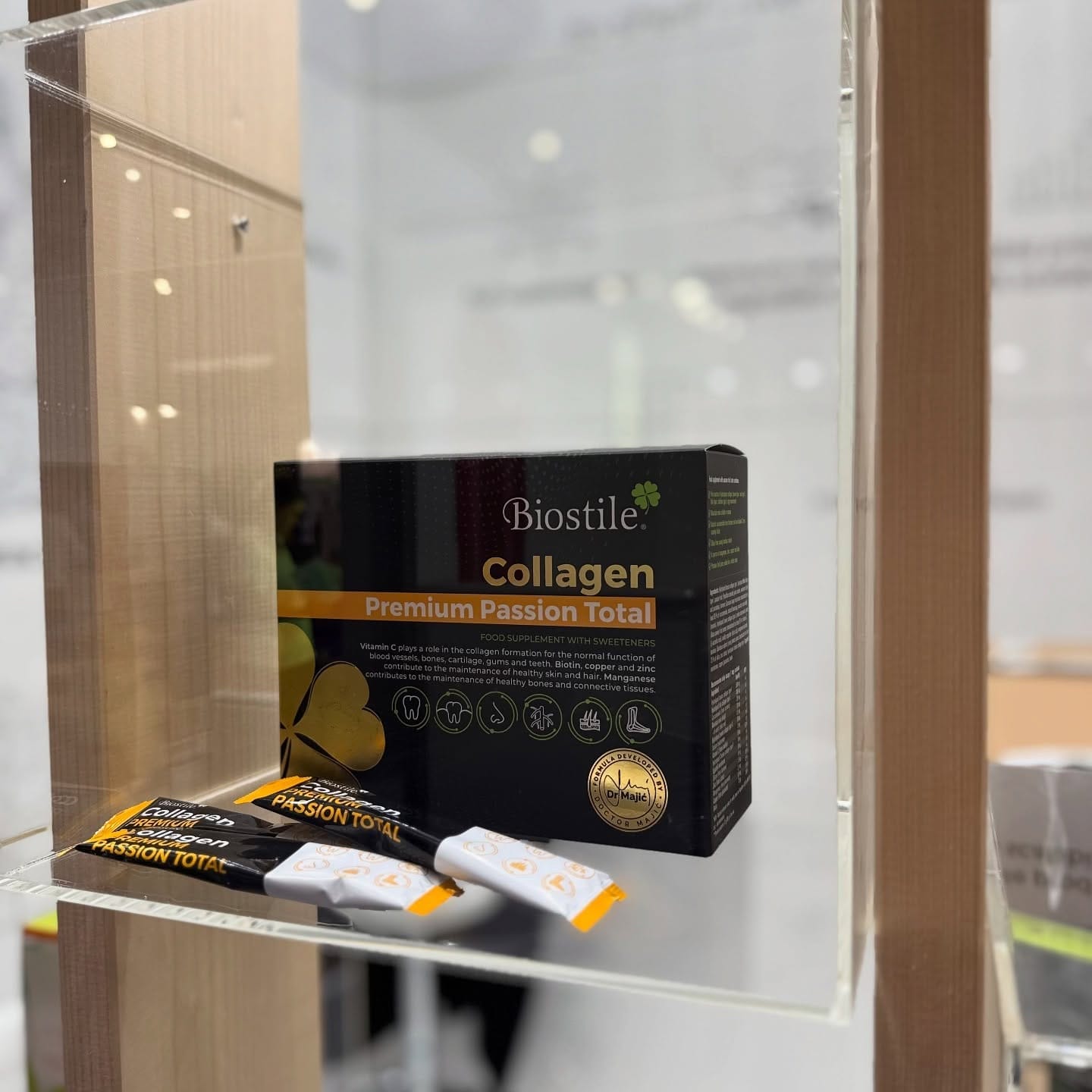 Cosmetici Biostile allo stand di Vitafoods