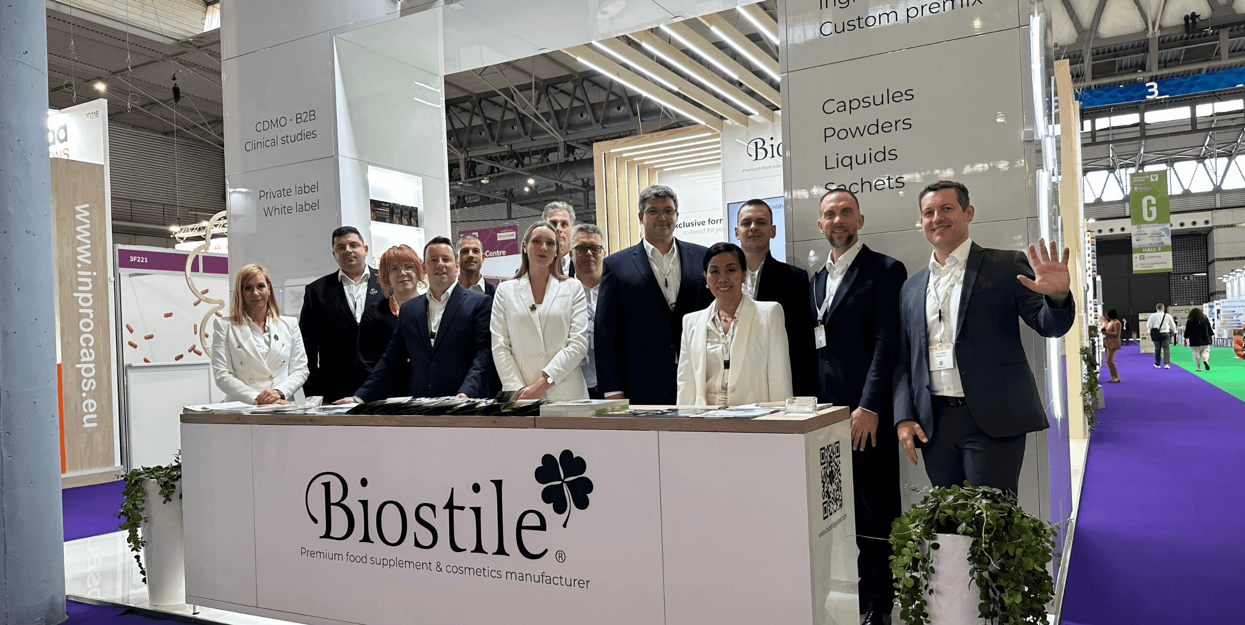 Biostile a Vitafoods Europe 2025 a Barcellona: innovazione e bellezza