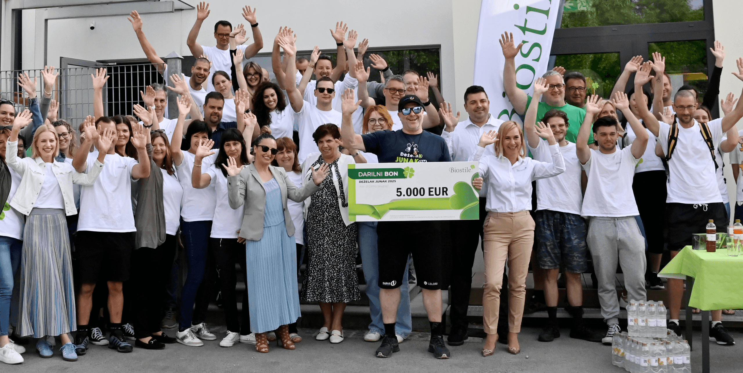 Biostile sostiene con una donazione l'iniziativa Deželak Junak 2025 – per un'estate accessibile a tutti i bambini