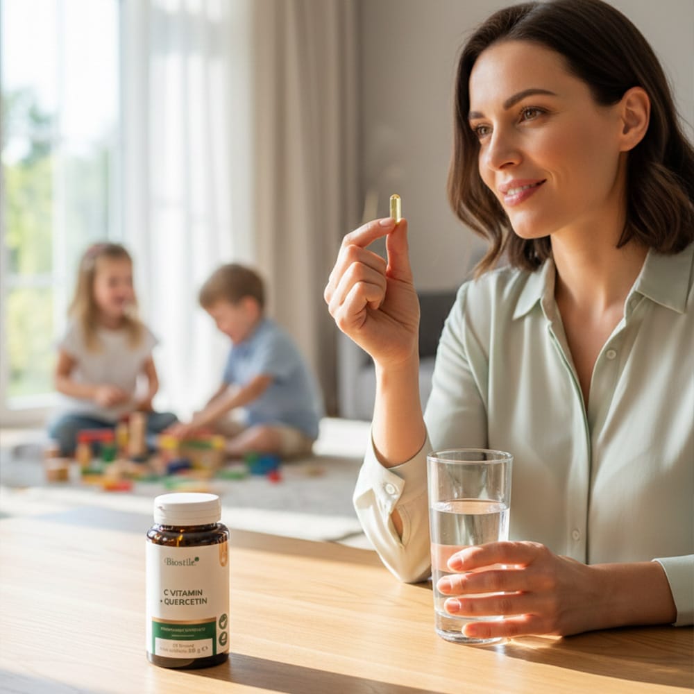 C vitamin + Quercetin