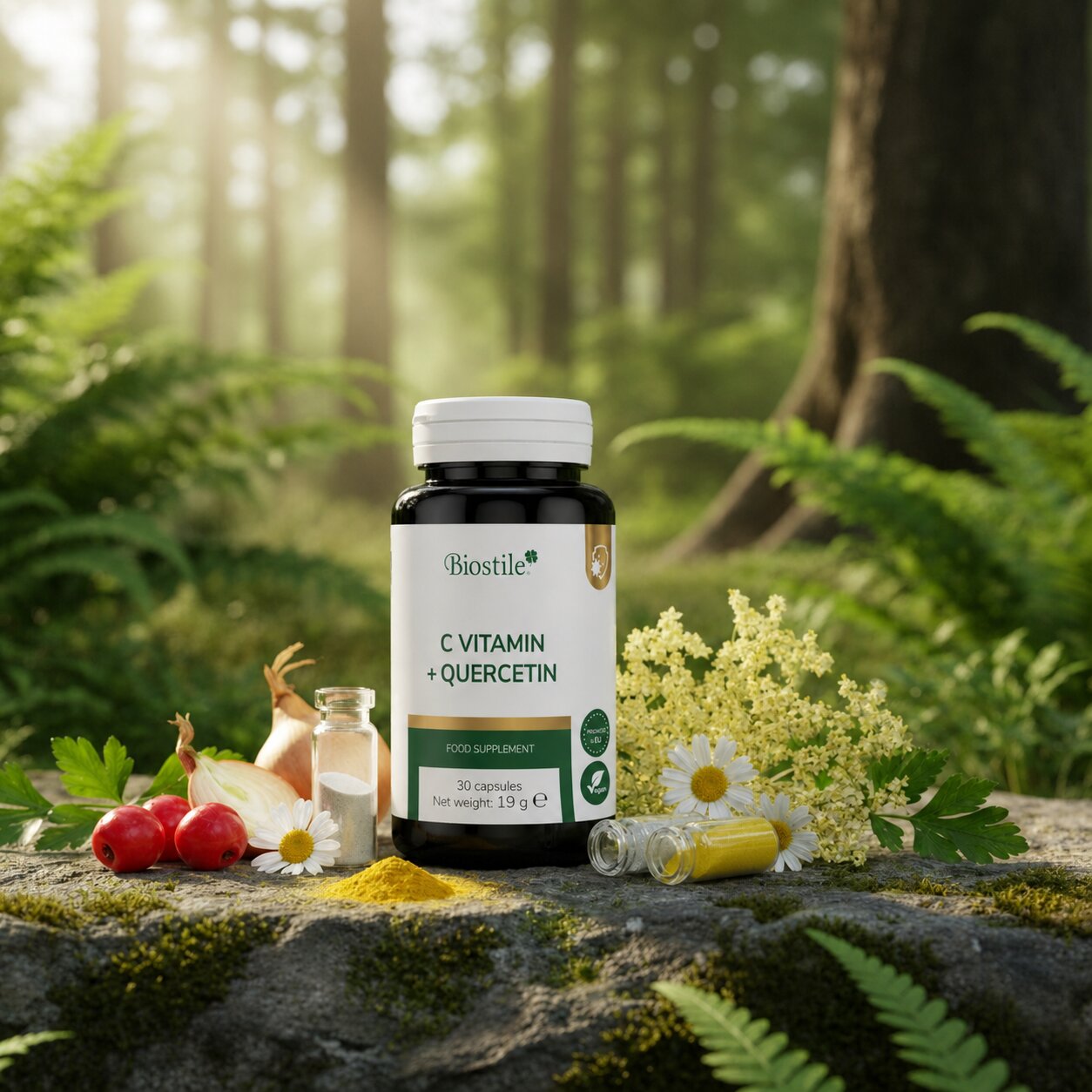C vitamin + Quercetin