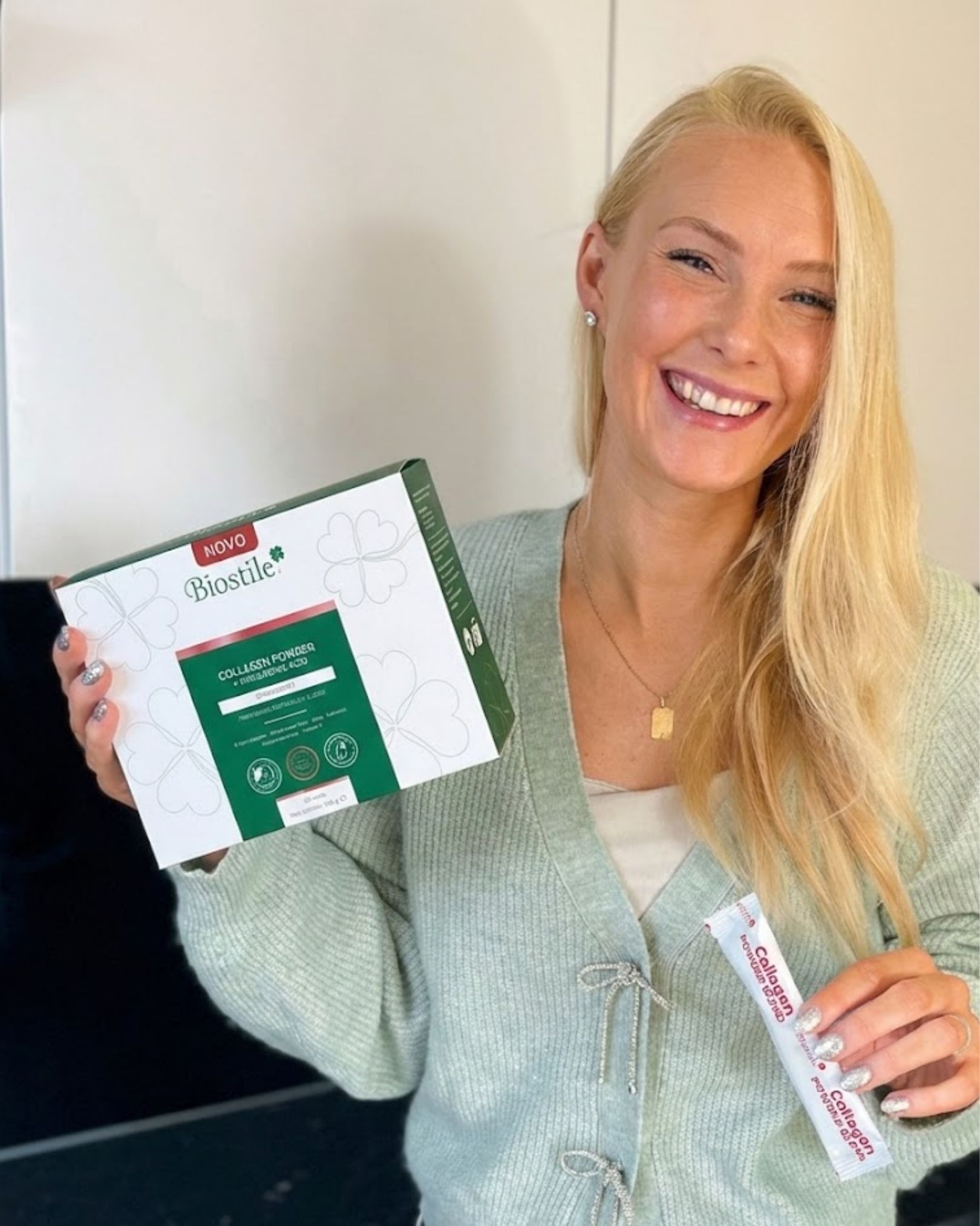 Collagen Powder + Hyaluronic acid, 30 vrečk